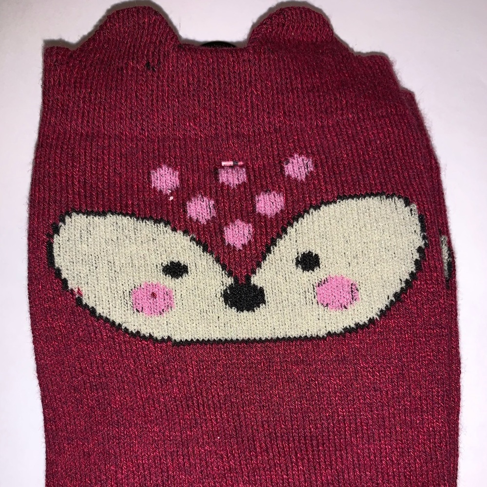 NWT Fox Over the Knee Socks